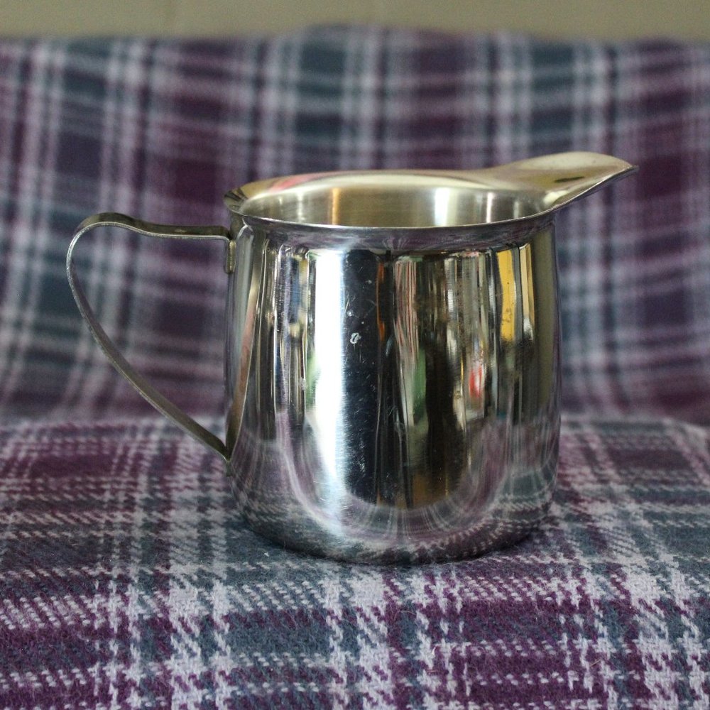 Vintage Stainless Steel Japan Small Pitcher